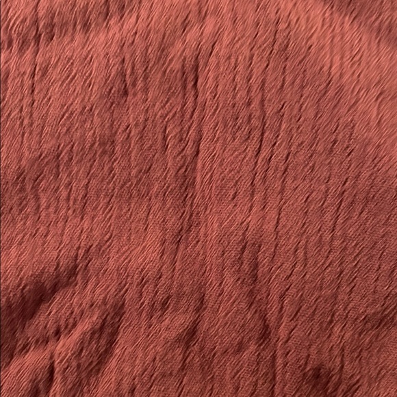 Maurices Rust orange Camisole with Lace Trim size medium - Picture 5 of 6